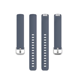 Fitbit Inspire 2 &amp; Ace 3 - Sportbandje met gesp - Maat: Large - Grijs