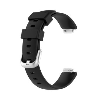 Fitbit Inspire 2 &amp; Ace 3 - Sportbandje met gesp - Maat: Small - Zwart