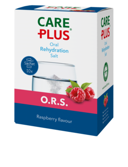 Care Plus O.R.S. - Oral Rehydration Salt - Framboos - 10 stuks
