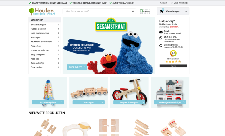 Houtenspeelgoed-shop.nl